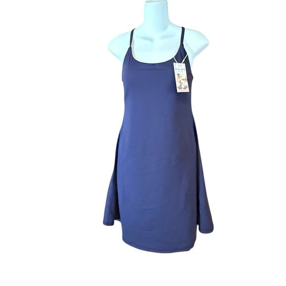 Halara Cloudful Blue Athletic Dress in a Women’s Size Medium NWT - Picture 1 of 6